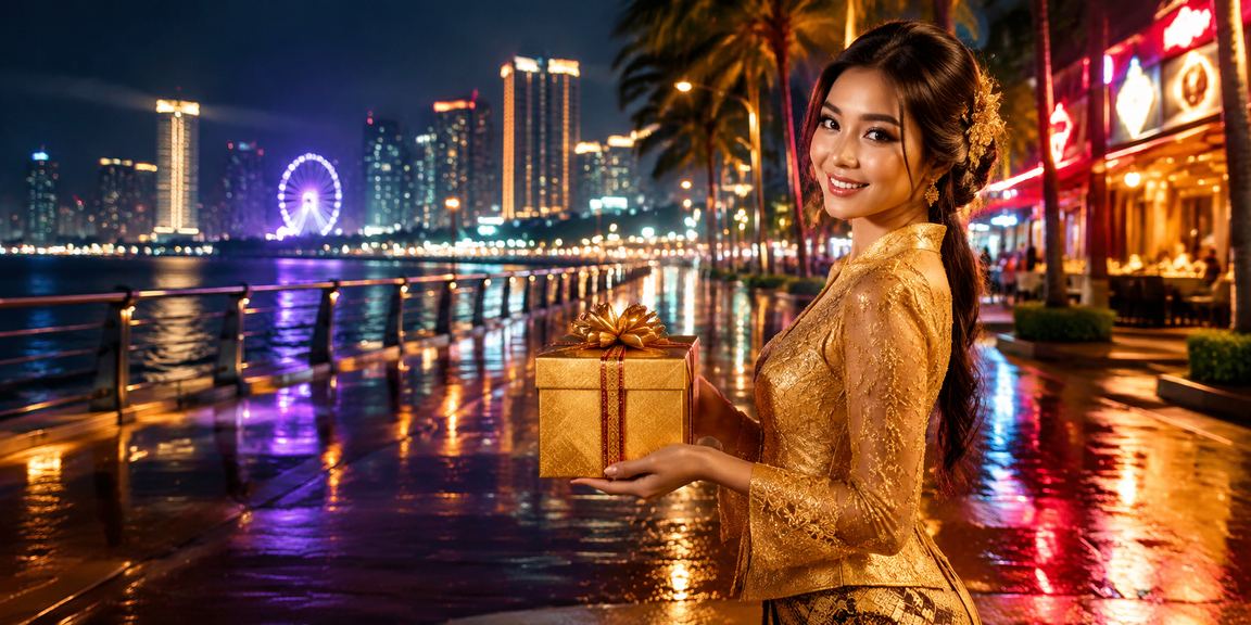 Pertaruhan sukan dalam talian Pulau Pinang Malaysia dengan pakaian tradisional kebaya